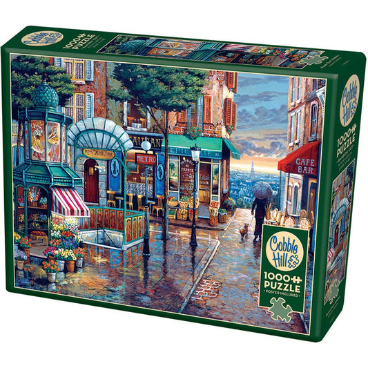 Rainy Day Stroll 1000 Piece Jigsaw Puzzle Cobble Hill