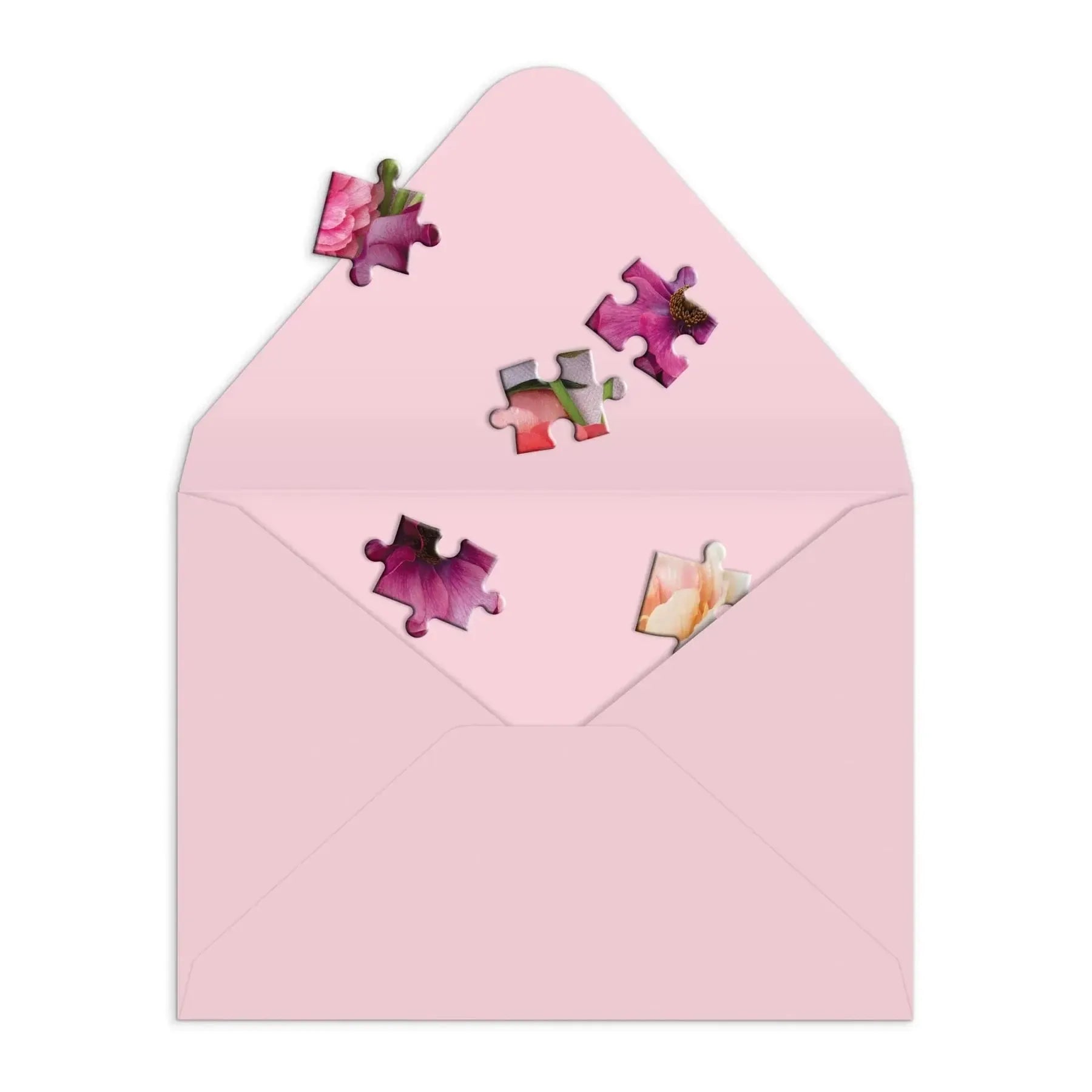 Ranunculus Greeting Card 60 Piece Jigsaw Puzzle Galison