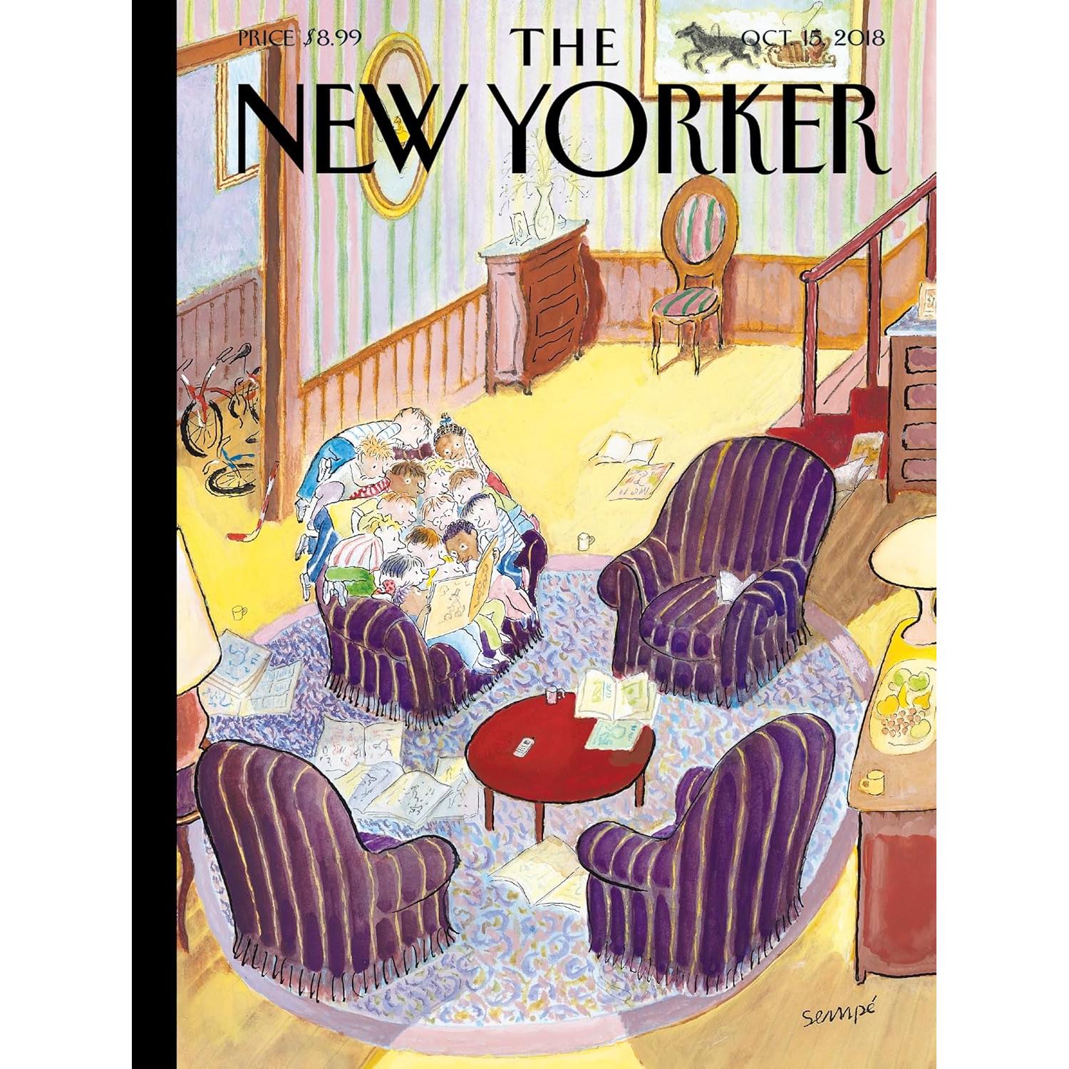 Reading Group The New Yorker 1000 Piece Jigsaw Puzzle NYPC