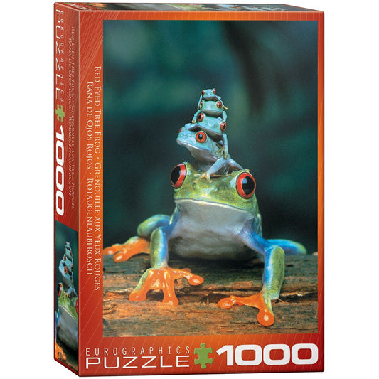 Red-Eyed Tree Frog 1000 Piece Jigsaw Puzzle Eurographics