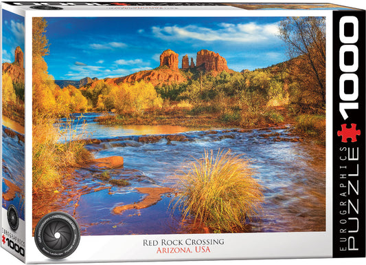 Red Rock Crossing Sedona Arizona 1000 Piece Jigsaw Puzzle Eurographics