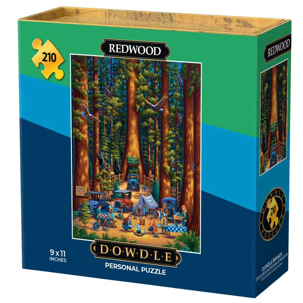 Redwood National Park 210 Piece Jigsaw Puzzle Dowdle