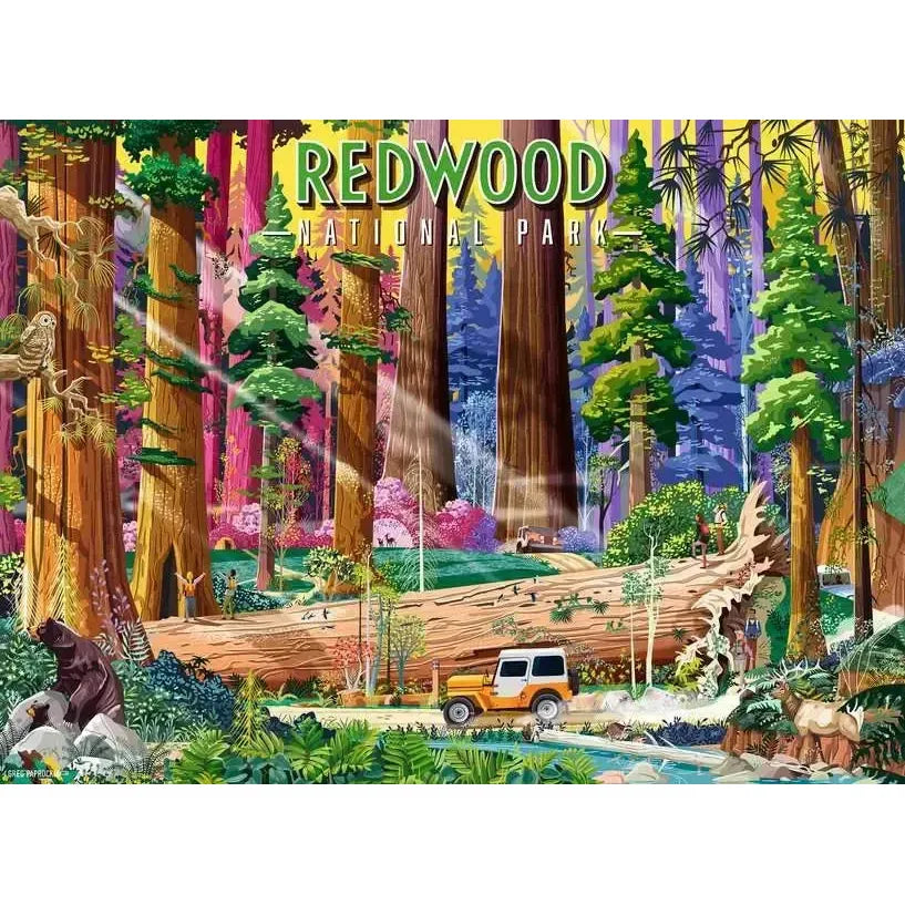 Redwood National Park 500 Piece Jigsaw Puzzle Ravensburger
