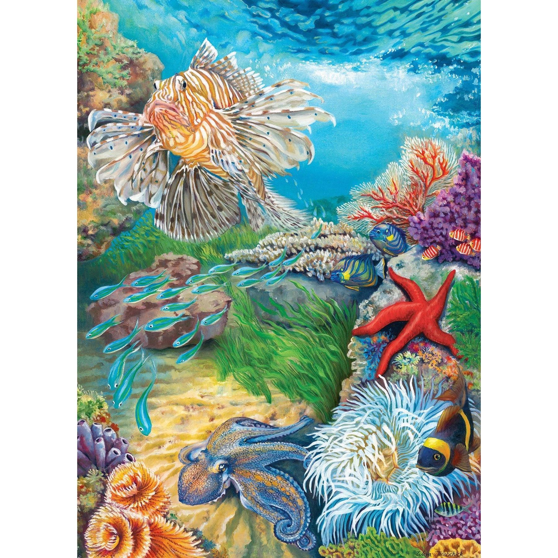 Reef Life 1000 Piece Jigsaw Puzzle Cobble Hill