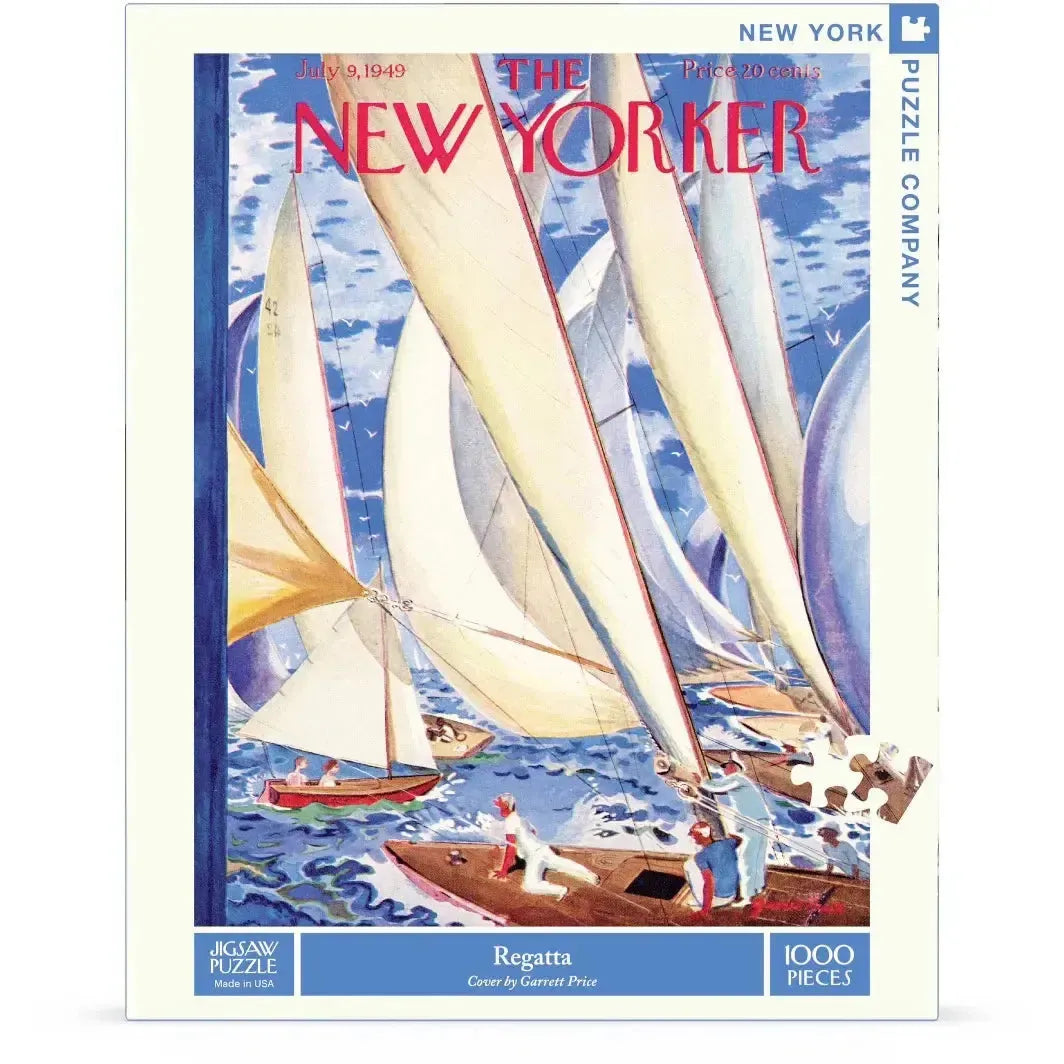 Regatta 1000 Piece Jigsaw Puzzle NYPC