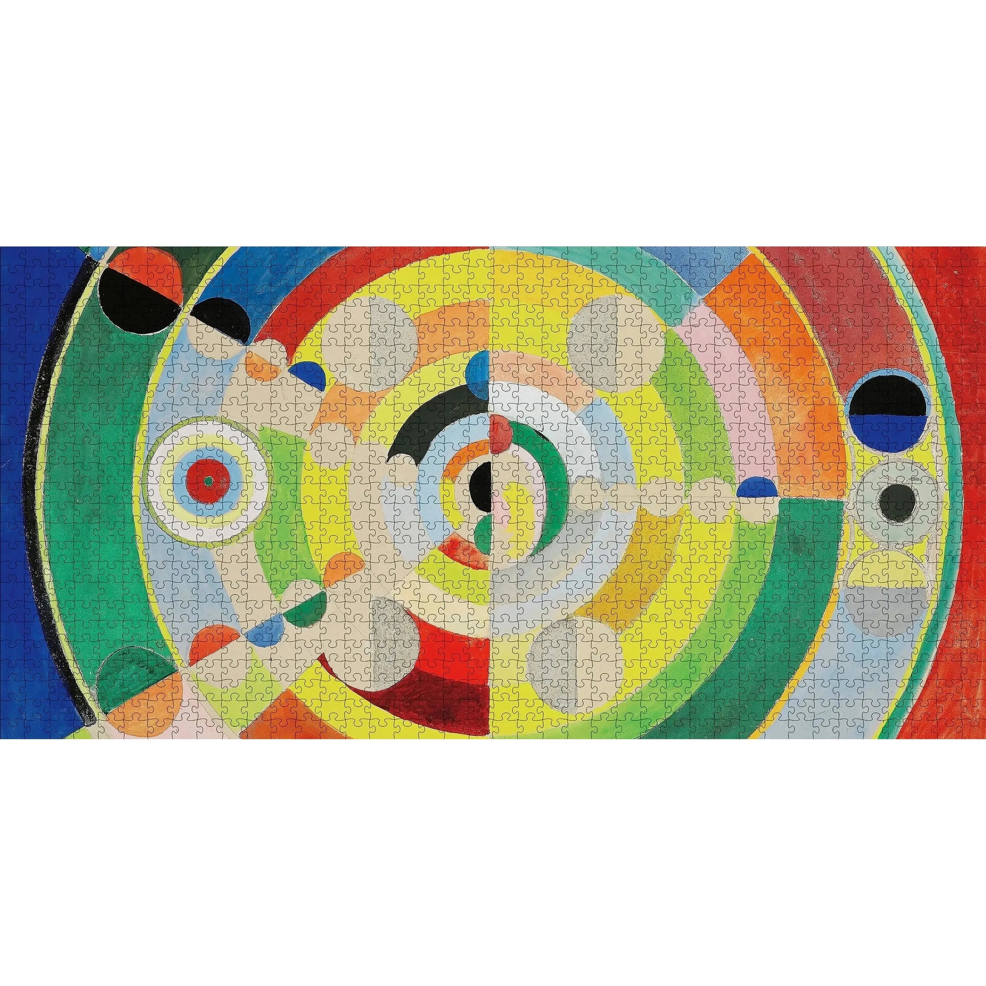 Relief-Disques by Robert Delaunay 1000 Piece Jigsaw Puzzle Pomegranate
