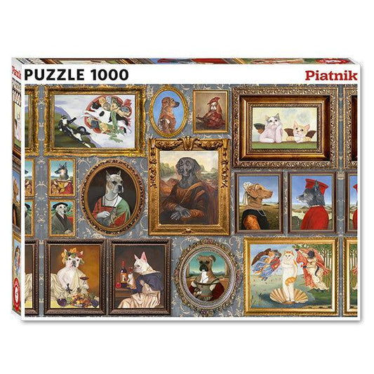 Renaissance Menagerie Gallery 1000 Piece Jigsaw Puzzle Piatnik