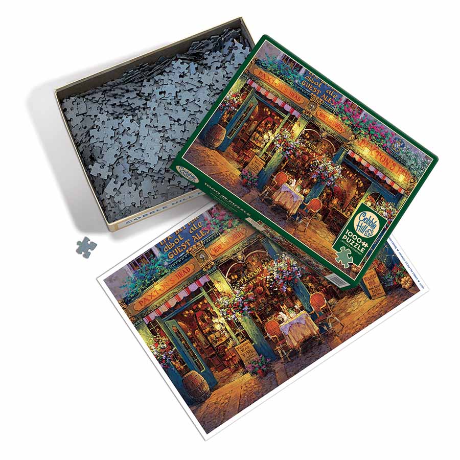 Rendezvous in London 1000 Piece Jigsaw Puzzle Cobble Hill