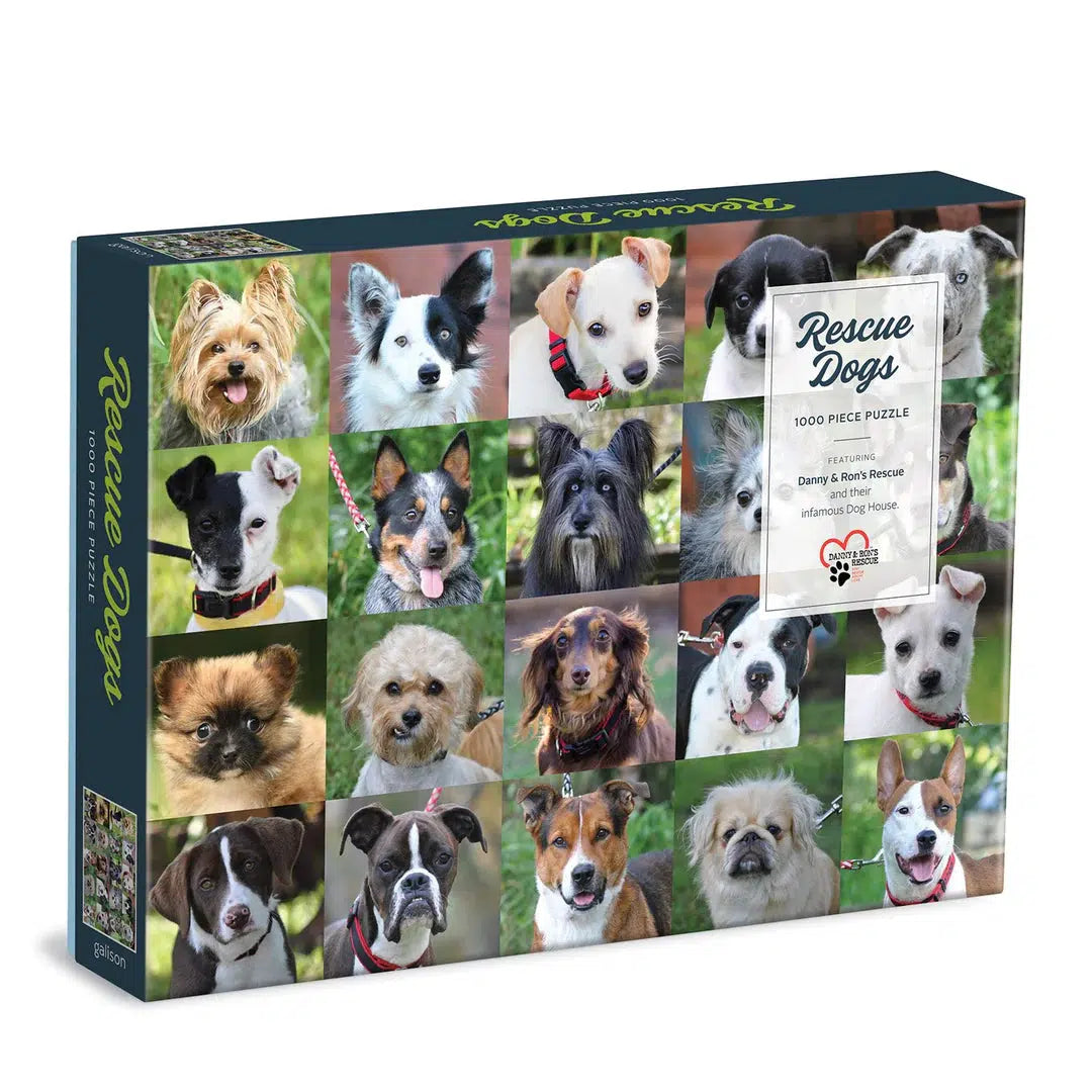 Rescue Dogs 1000 Piece Jigsaw Puzzle Galison