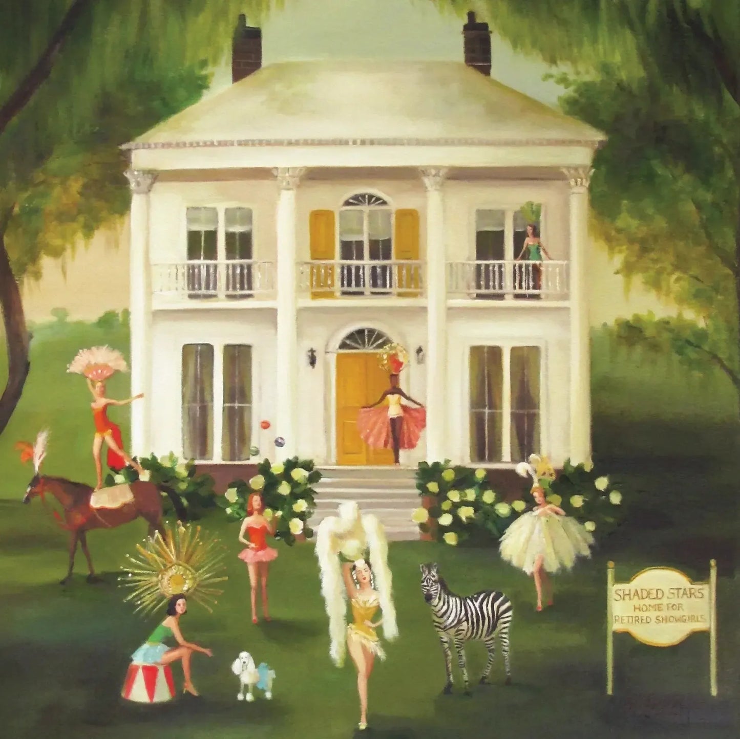 Retired Showgirls by Janet Hill 500 Piece Jigsaw Puzzle NYPC