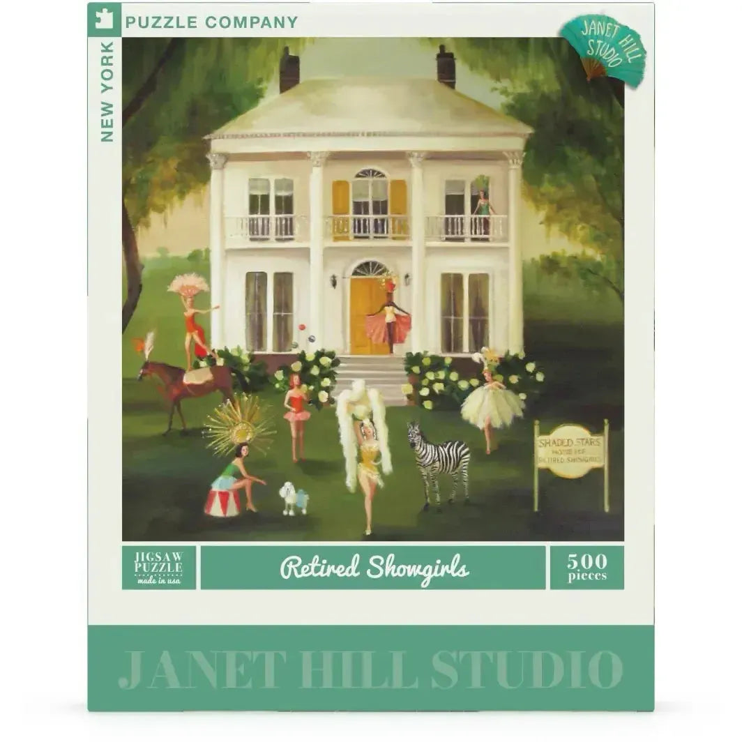 Retired Showgirls by Janet Hill 500 Piece Jigsaw Puzzle NYPC