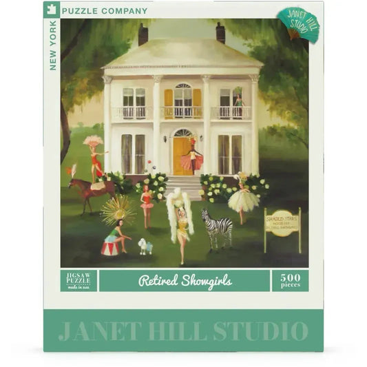 Retired Showgirls by Janet Hill 500 Piece Jigsaw Puzzle NYPC