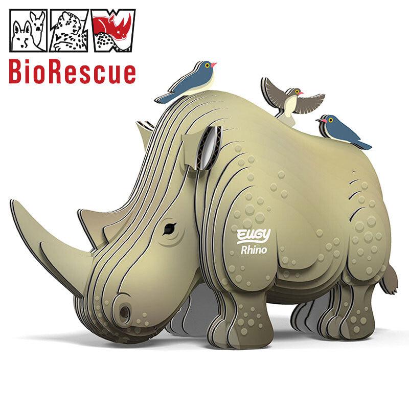 Rhino 3D Cardboard Model Kit Eugy