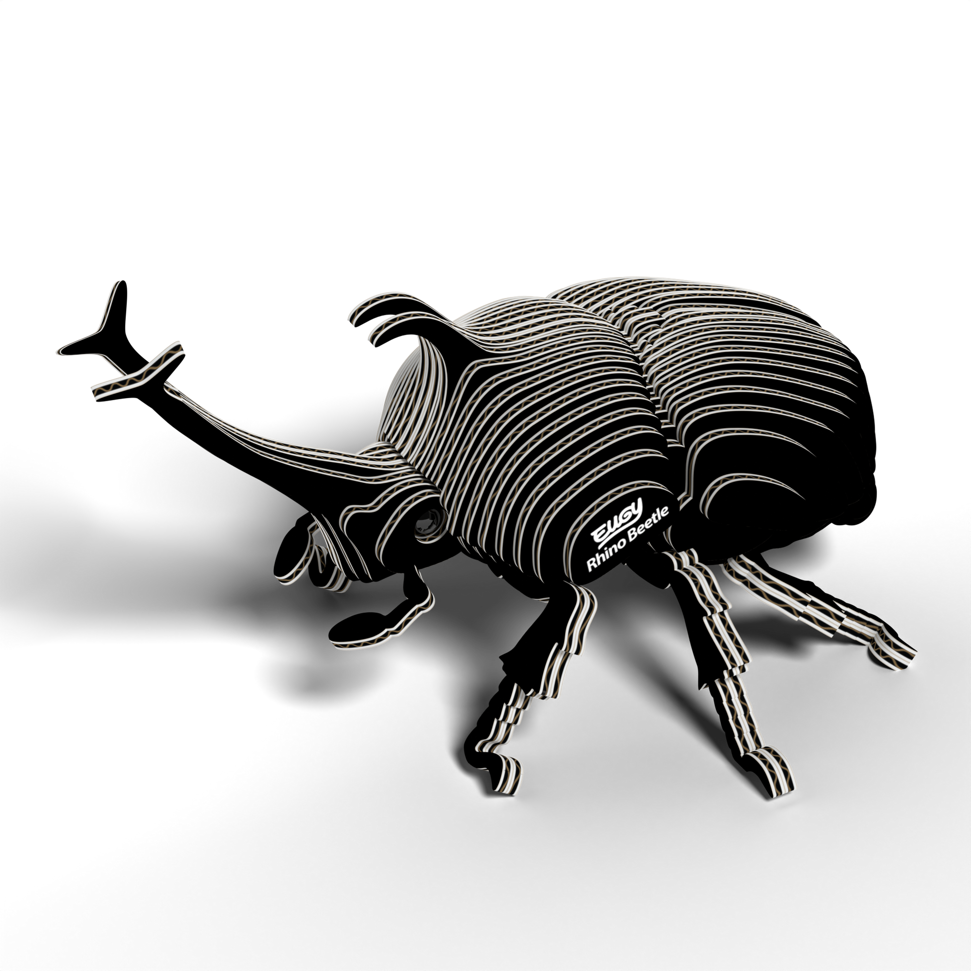 Rhino Beetle 3D Cardboard Model Kit Eugy