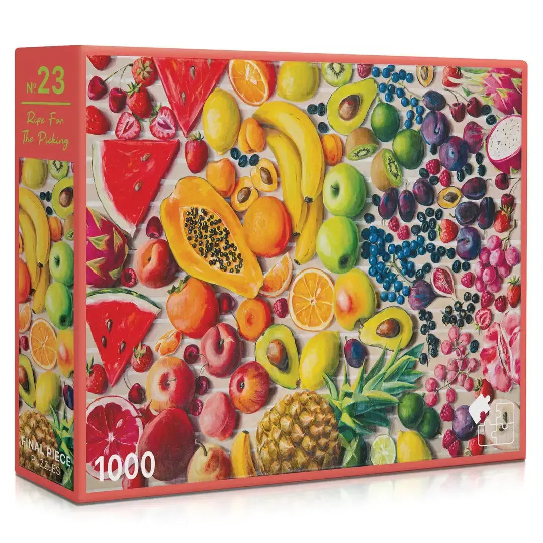 Ripe for the Picking 1000 Piece Jigsaw Puzzle Final Piece