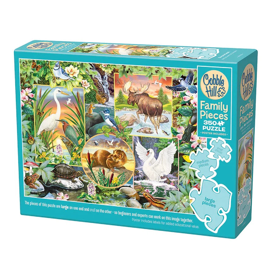 River Magic 350 Piece Family Jigsaw Puzzle Cobble Hill