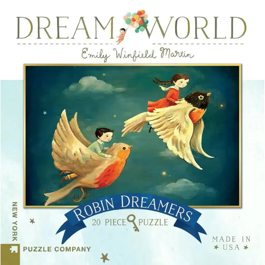 Robin Dreamers Dream World 20 Piece Mini Jigsaw Puzzle NYPC
