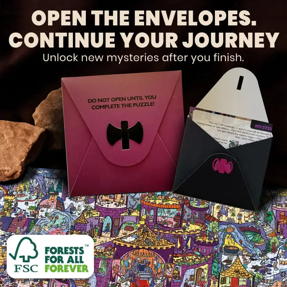 Rocktail Kingdom "Seek & See" 1000 Piece Jigsaw Puzzle Quokka