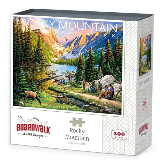 Rocky Mountain National Park 500 Piece Jigsaw Puzzle Boardwalk