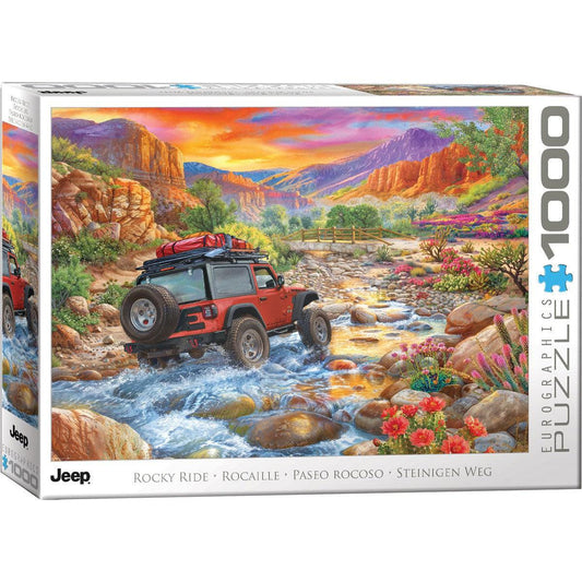 Rocky Ride 1000 Piece Jigsaw Puzzle Eurographics