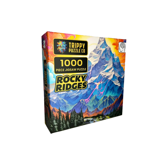 Rocky Ridges 1000 Piece Jigsaw Puzzle Trippy