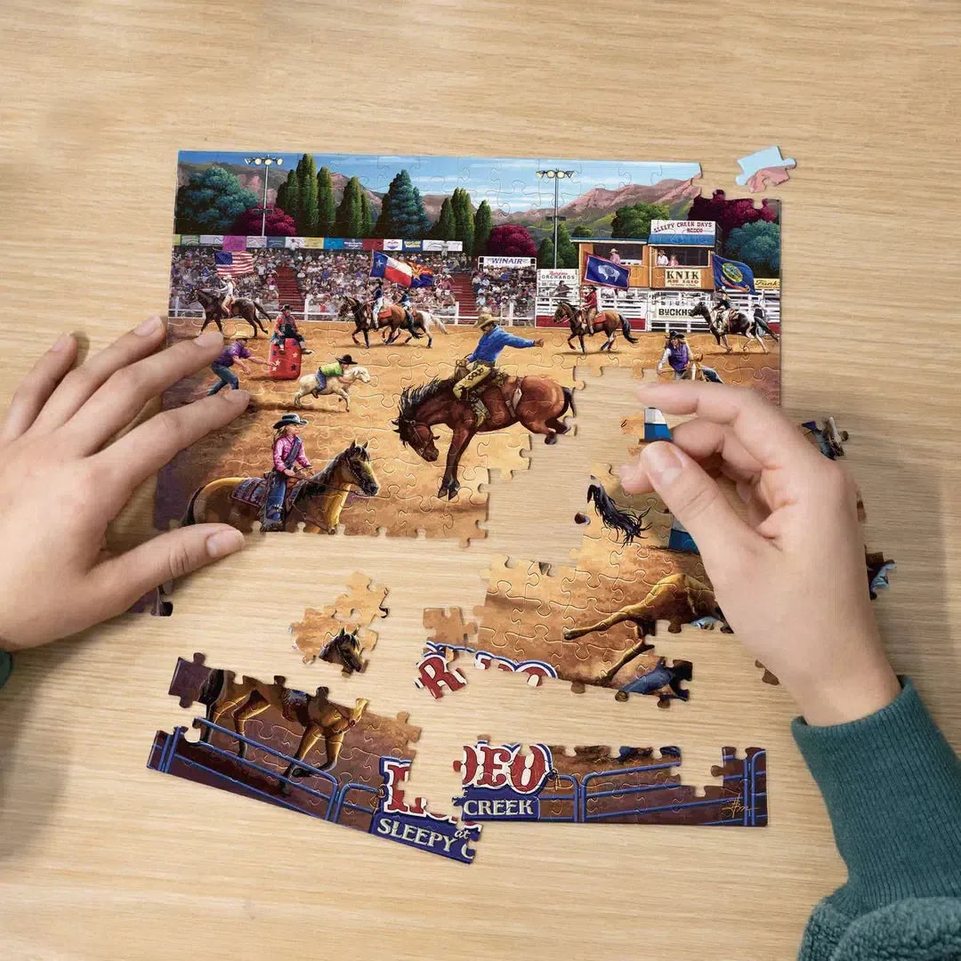 Rodeo at Sleepy Creek 210 Piece Jigsaw Puzzle Boardwalk