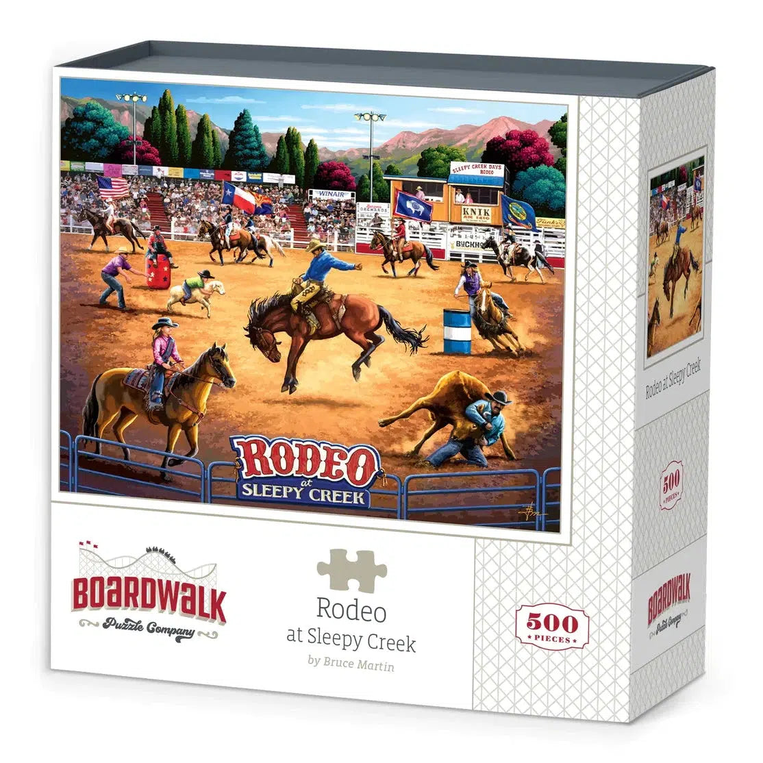 Rodeo at Sleepy Creek 500 Piece Jigsaw Puzzle Boardwalk