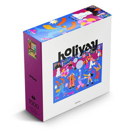 Roller Disco 1000 Piece Jigsaw Puzzle Holiyay