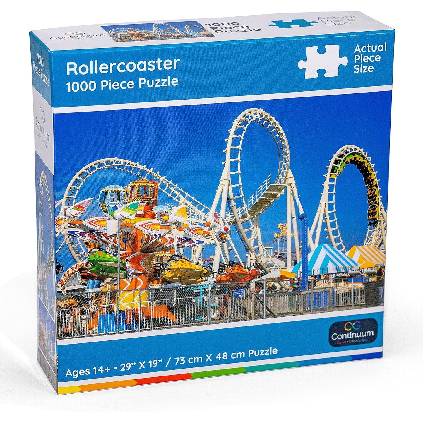 Rollercoaster 1000 Piece Jigsaw Puzzle Continuum