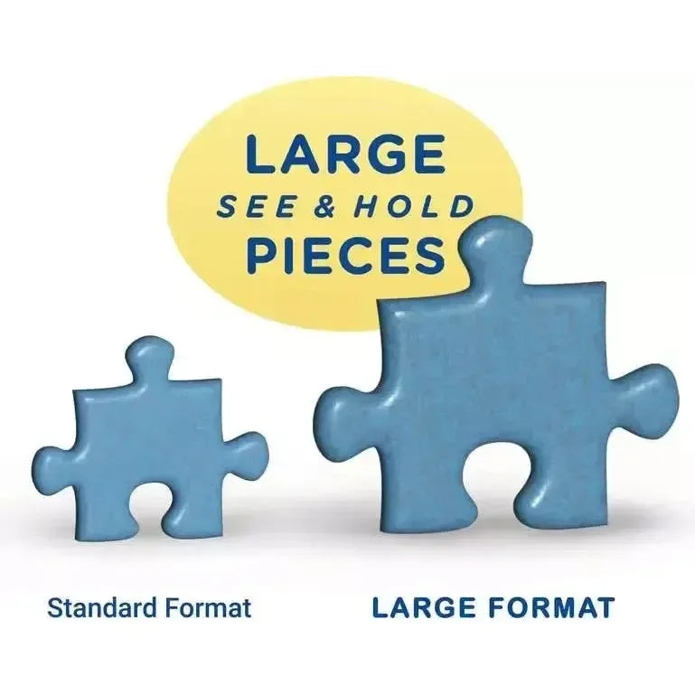 Rooftop Garden 500 Large Piece Jigsaw Puzzle Ravensburger