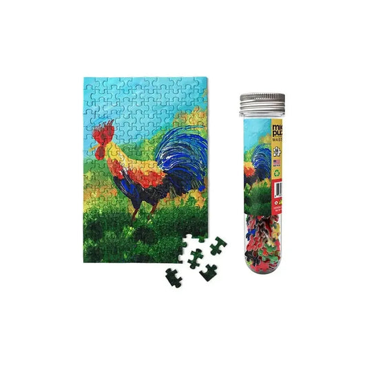 Rooster 150 Piece Mini Jigsaw Puzzle Micro Puzzles