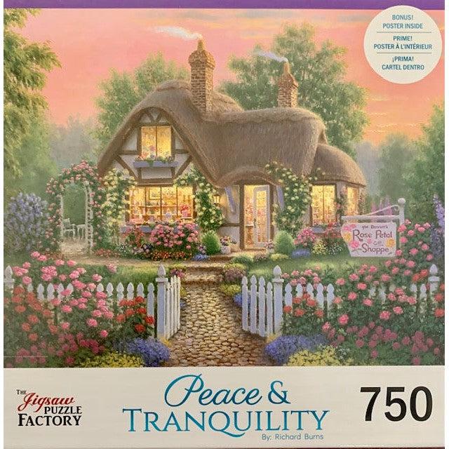 Rose Petal Shoppe Peace & Tranquility 750 Piece Jigsaw Puzzle Leap Year