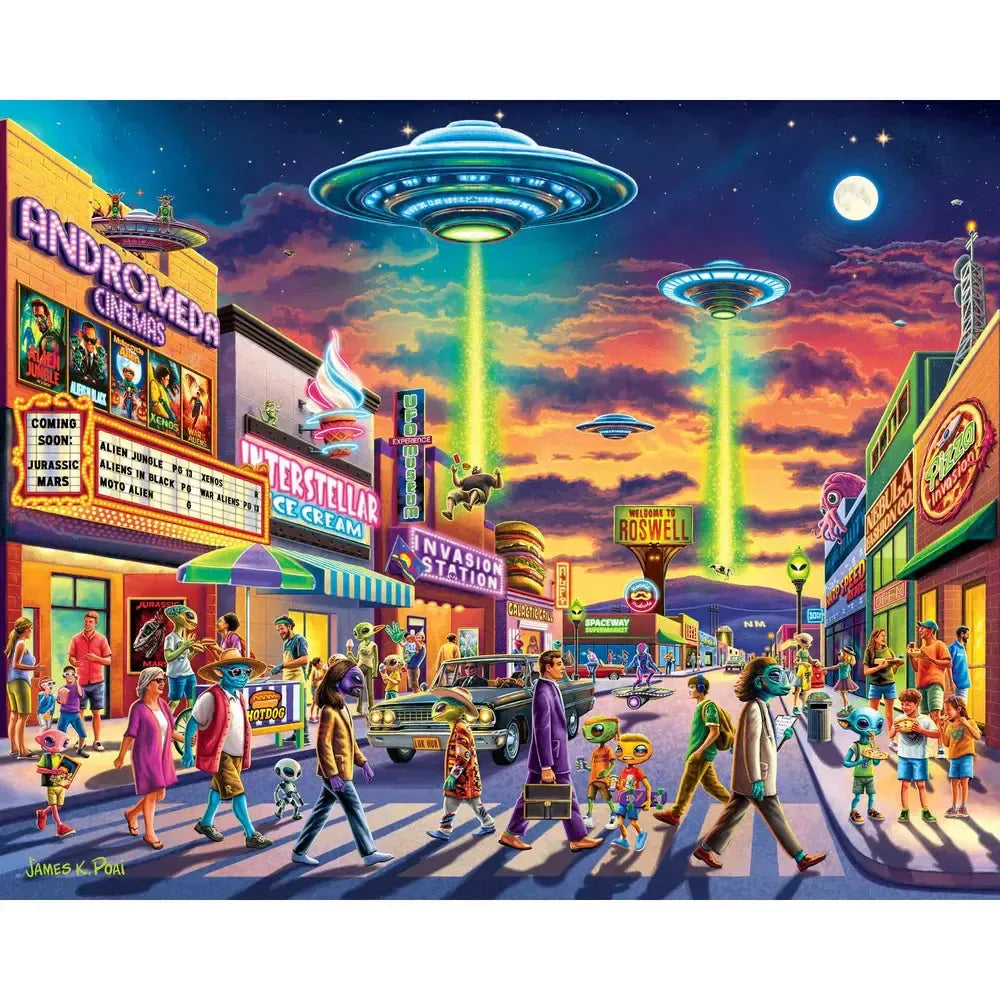 Roswell New Mexico 210 Piece Jigsaw Puzzle Boardwalk