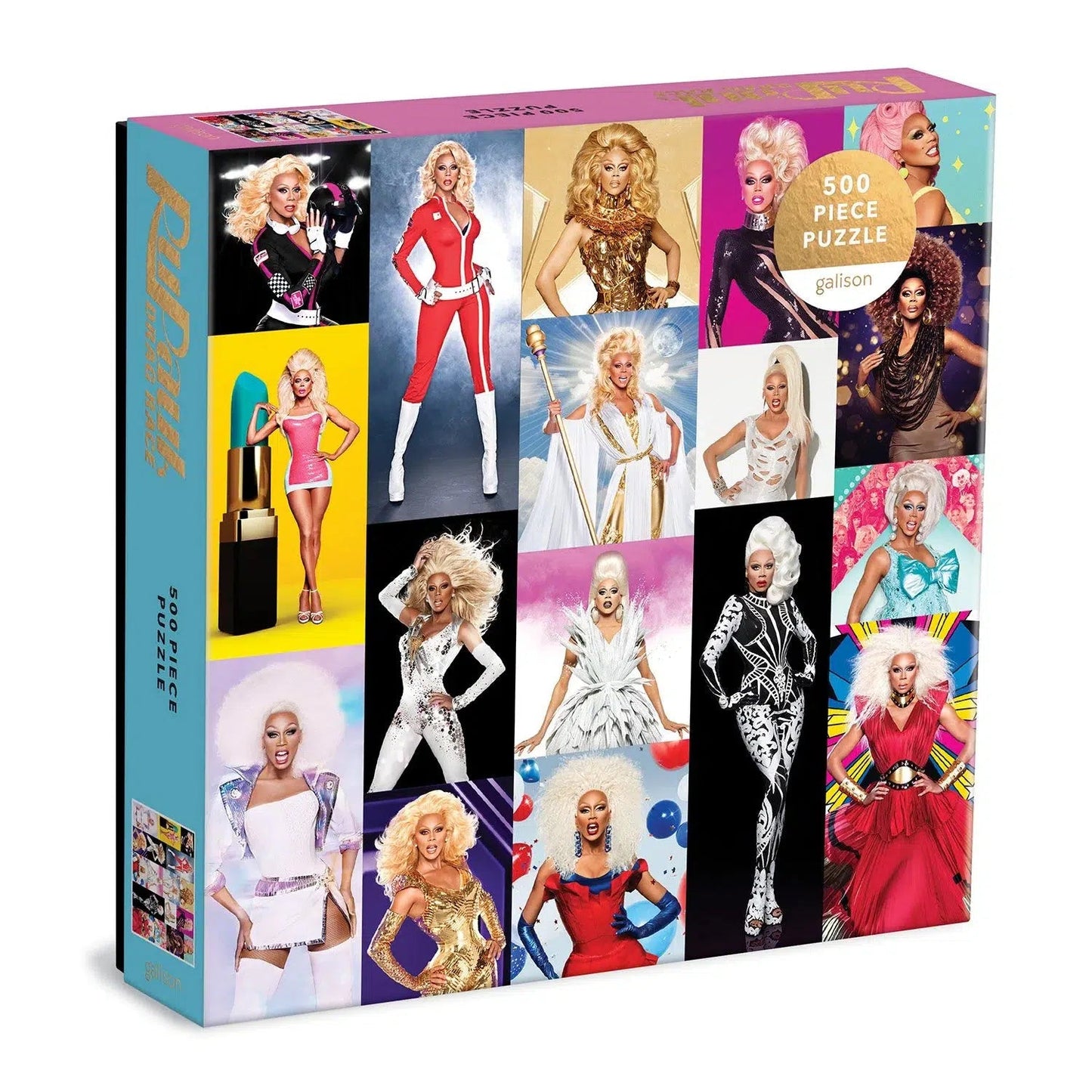 RuPaul's Drag Race 500 Piece Jigsaw Puzzle Galison