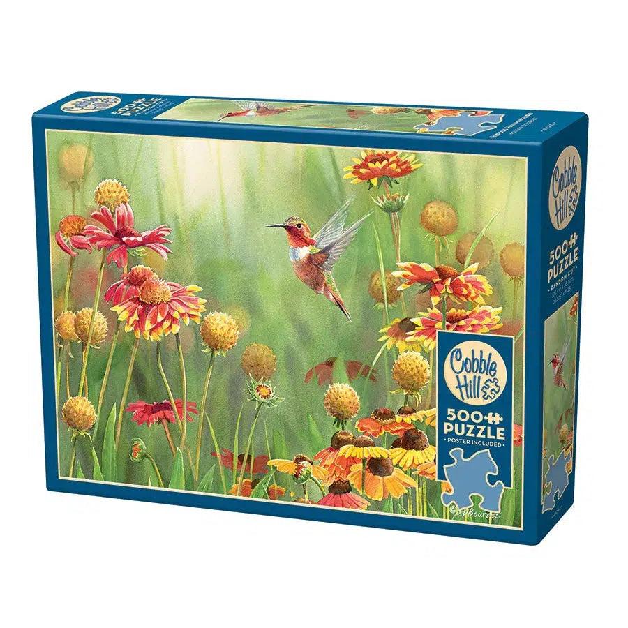 Rufous Hummingbird 500 Piece Jigsaw Puzzle Cobble Hill