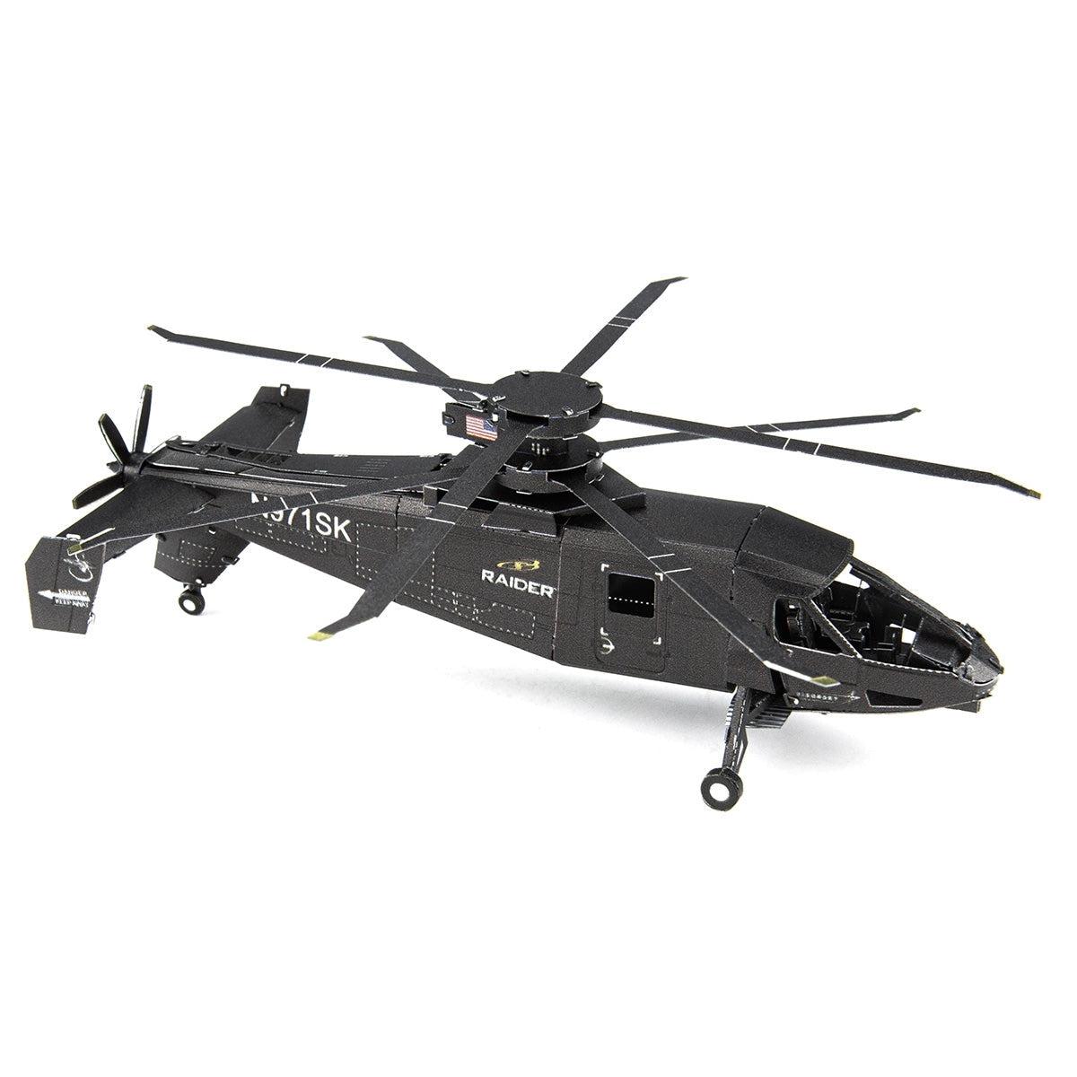 S-97 Raider Helicopter 3D Steel Model Kit Metal Earth