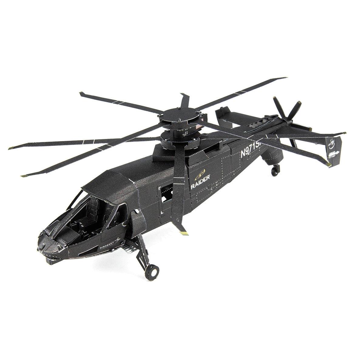 S-97 Raider Helicopter 3D Steel Model Kit Metal Earth