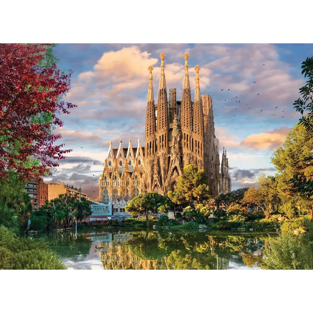 Sagrada Familia, Barcelona 1000 Piece Jigsaw Puzzle Eurographics