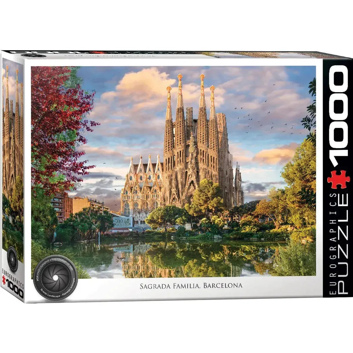 Sagrada Familia, Barcelona 1000 Piece Jigsaw Puzzle Eurographics