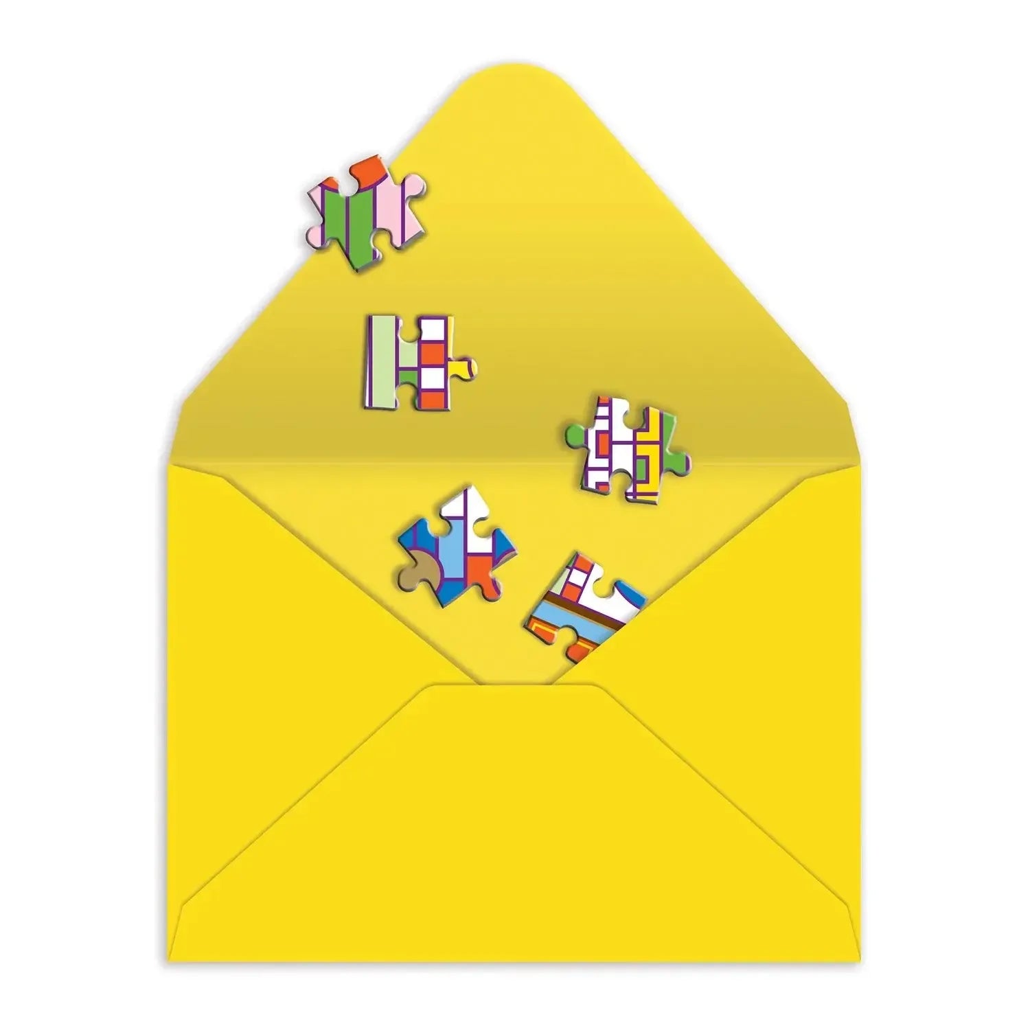 Saguaro Forms & Cactus Flowers Greeting Card 60 Piece Jigsaw Puzzle Galison