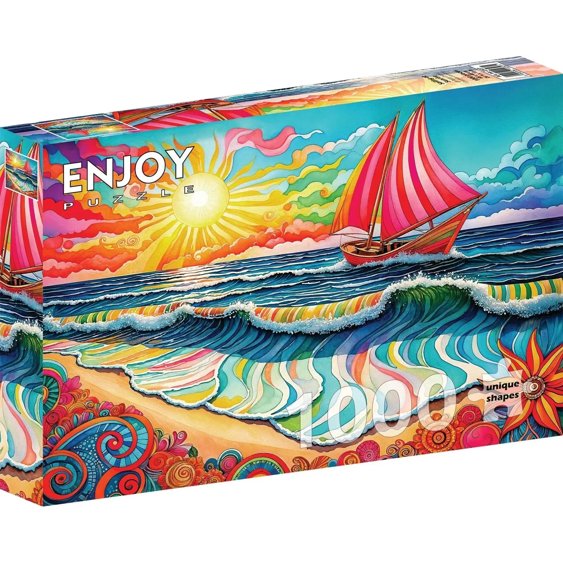 Sailing at Sunrise 1000 Piece Jigsaw Puzzle Enjoy
