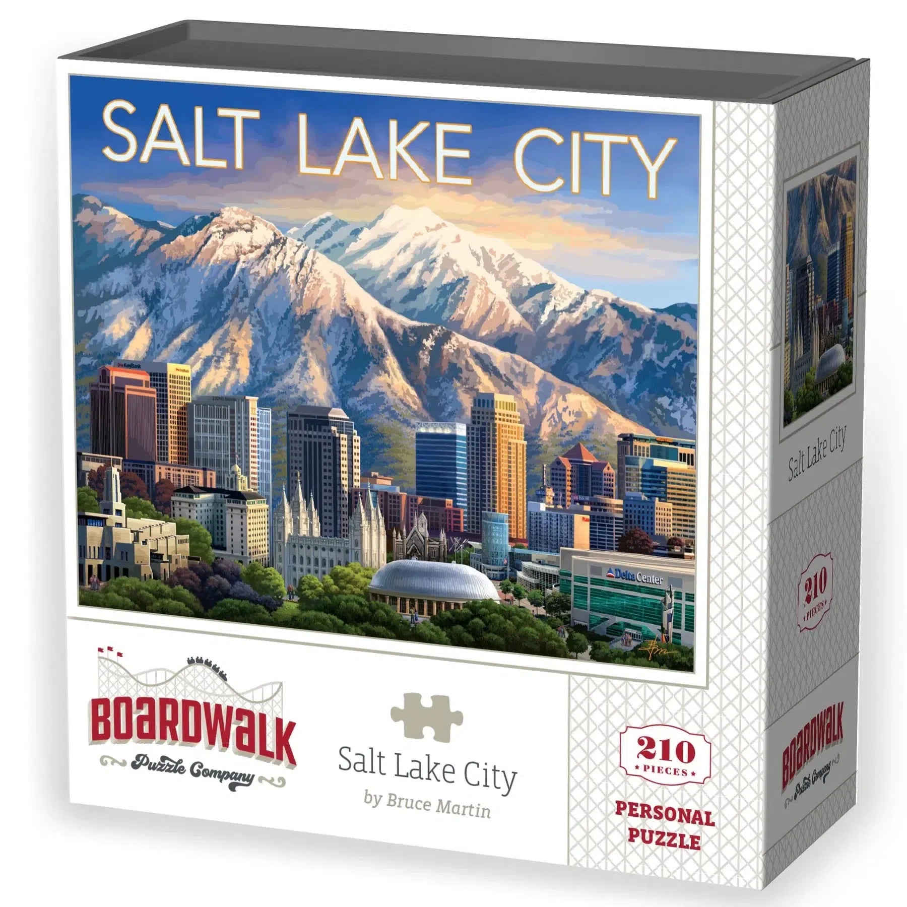 Salt Lake City 210 Piece Jigsaw Puzzle Boardwalk