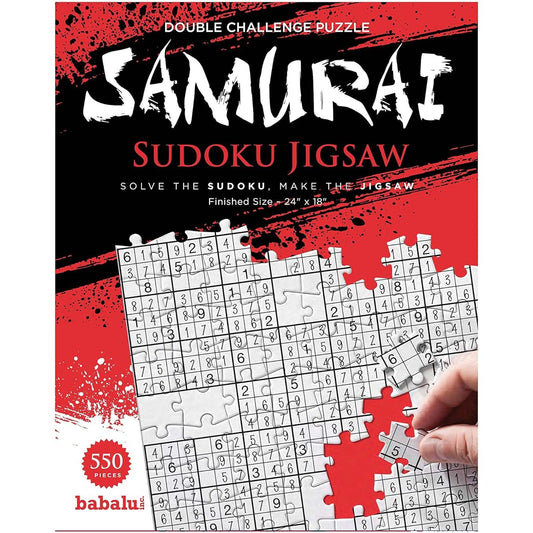 Samurai Sudoku 550 Piece Jigsaw Puzzle Babalu