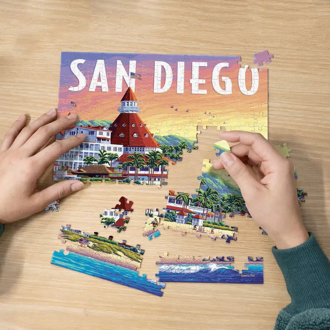 San Diego 210 Piece Jigsaw Puzzle Boardwalk