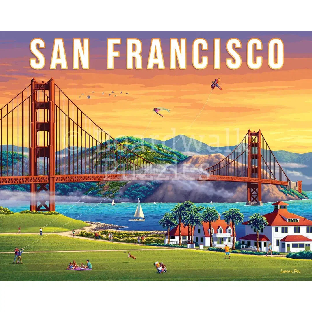 San Francisco 500 Piece Jigsaw Puzzle Boardwalk