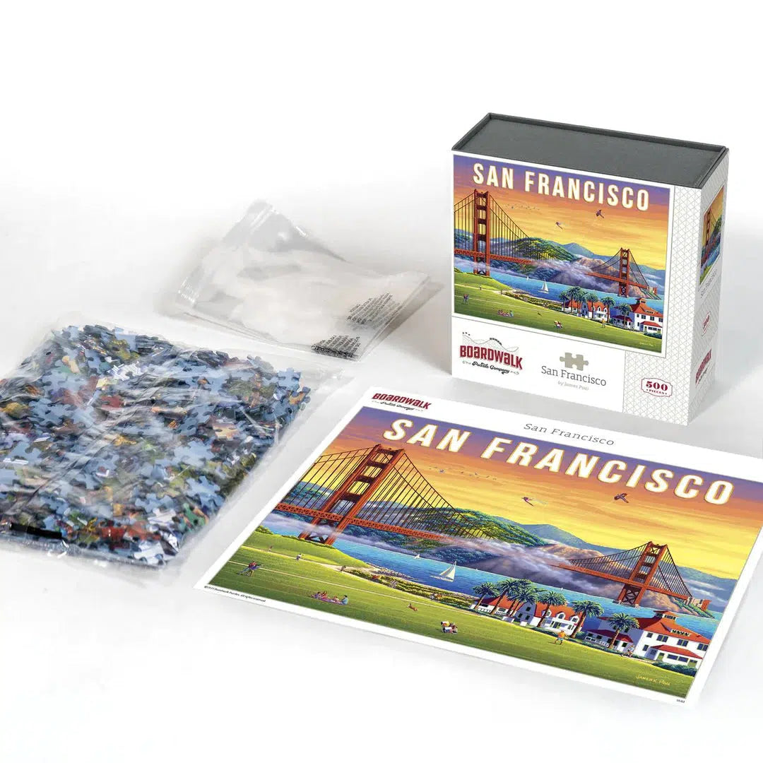 San Francisco 500 Piece Jigsaw Puzzle Boardwalk