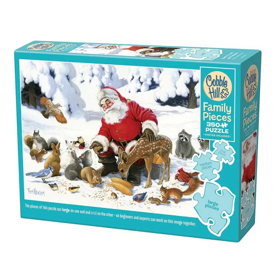 Santa Claus & Friends 350 Piece Family Jigsaw Puzzle Cobble Hill