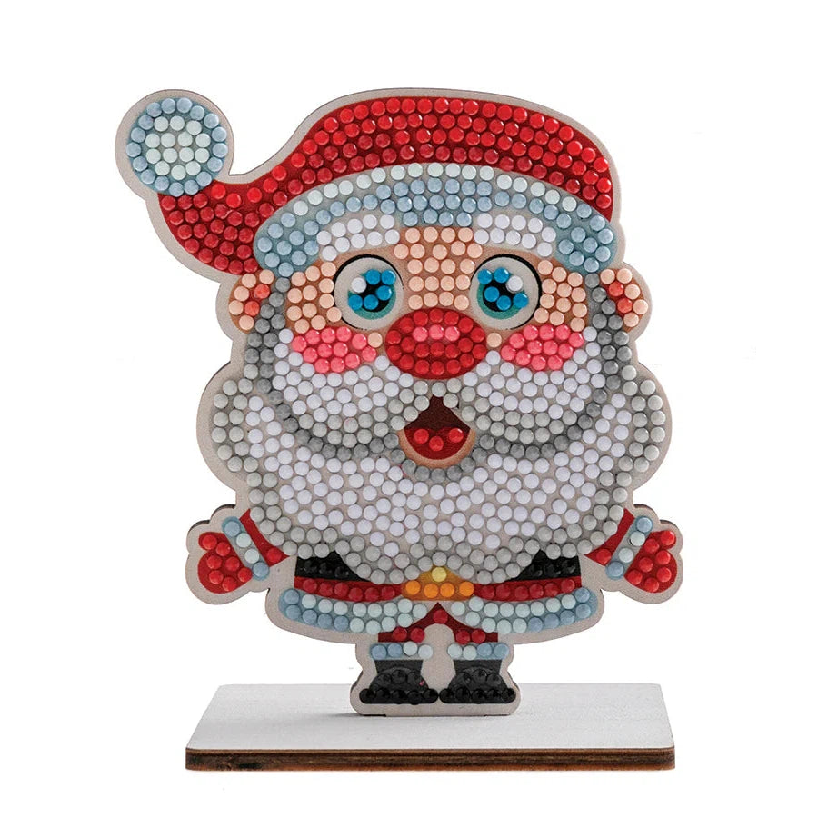 Santa Crystal Art Festive Buddies Kit Craft Buddy