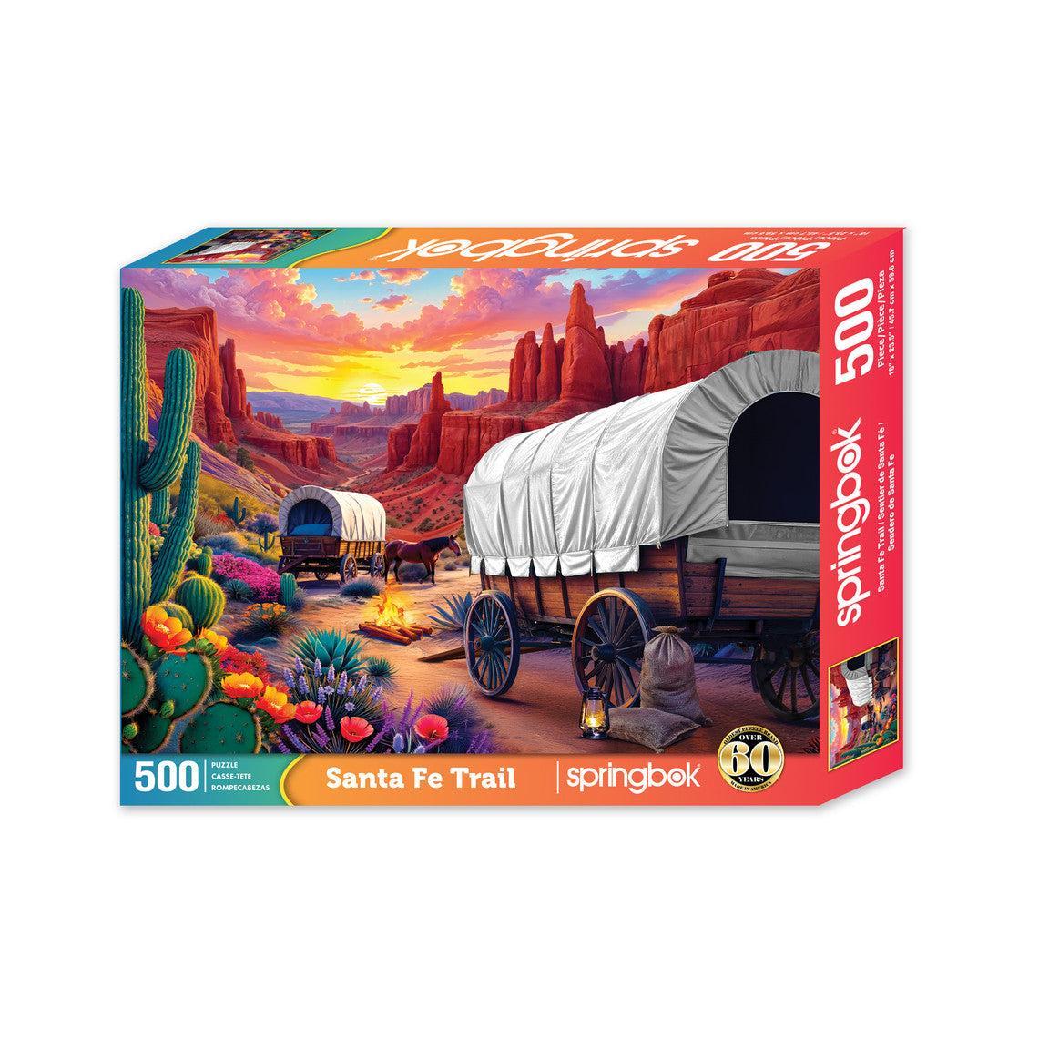 Santa Fe Trail 500 Piece Jigsaw Puzzle Springbok