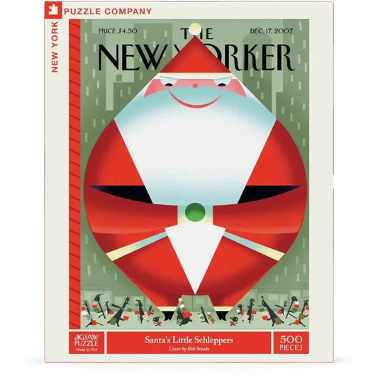 Santa's Little Schleppers The New Yorker 500 Piece Jigsaw Puzzle NYPC